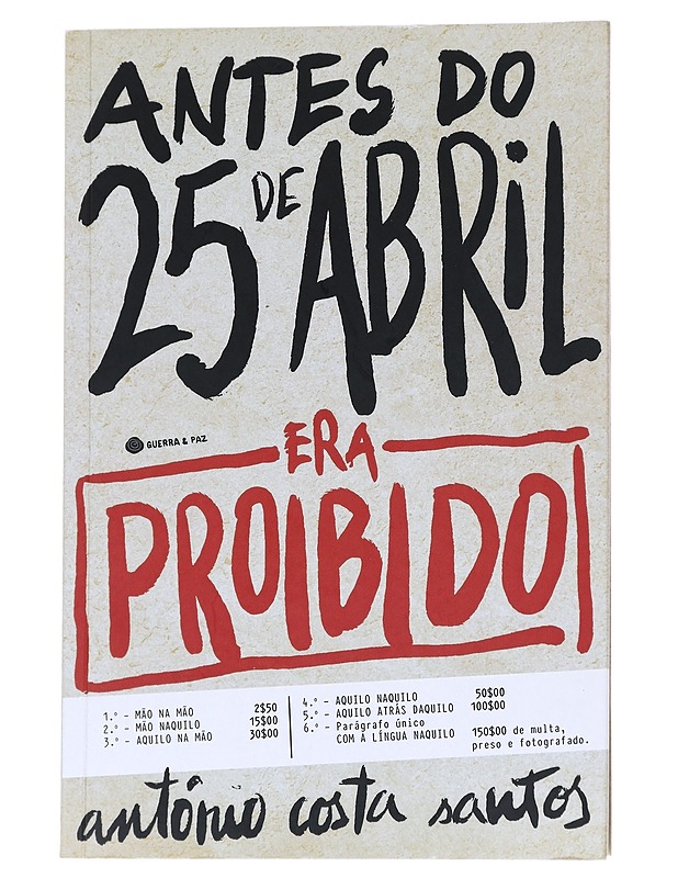 Antes do 25 de Abril - António Costa Santos - Romaanit ja novellit - 10105628476 - 0