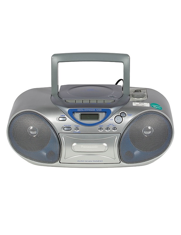 PANASONIC RX-D21 kannettava kasetti/CD/radiosoitin - Audio - 10105628483 - 1