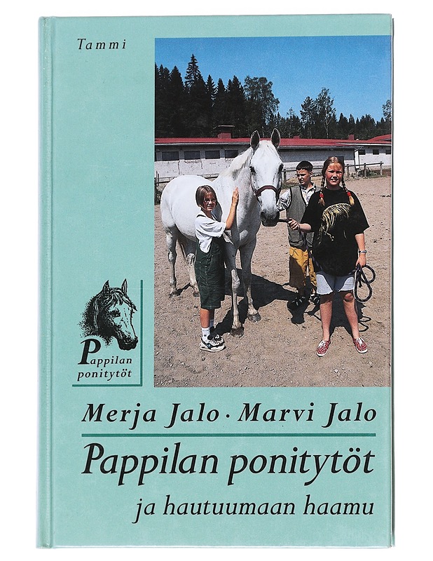 Pappilan ponitytöt ja hautuumaan haamu - Jalo, Merja - Nuorten kirjat - 10105628487 - 0
