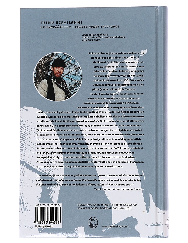 Kotkanpääkeitto  - Teemu Hirvilammi - Runot ja näytelmät - 10105628533 - 1