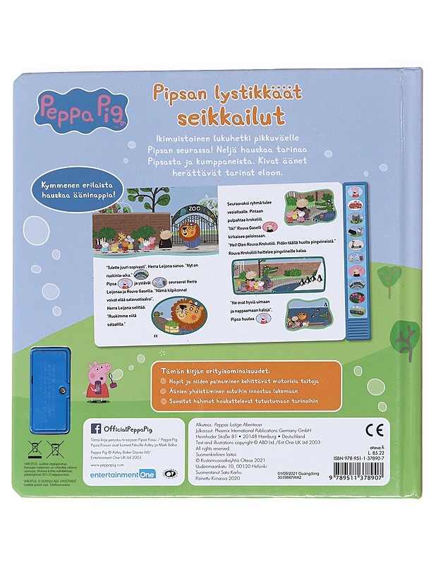 Pipsan lystikkäät seikkailut - Karhu, Satu (kääntäjä) - Lastenkirjat - 10105628555 - 1