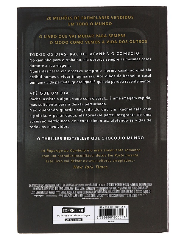 A rapariga no comboio - Paula Hawkins - Romaanit ja novellit - 10105628572 - 1