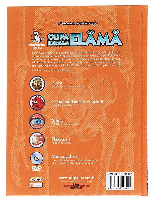 Olipa kerran elämä / 5 Aivot, persoonallisuus ja viestintä, silmä, näköaisti - Barillé, Albert - Tietokirjat ja oppaat - 10105628586 - 1