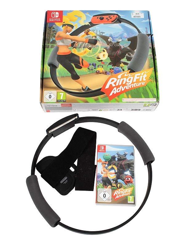 NINTENDO Ring Fit Adventure liikuntapeli - Konsolit ja konsolipelit - 10105628637 - 0