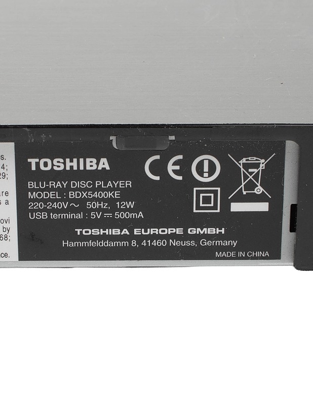 TOSHIBA Bdx5400ke blu-ray-soitin - Viihde-elektroniikka - 10105628679 - 3