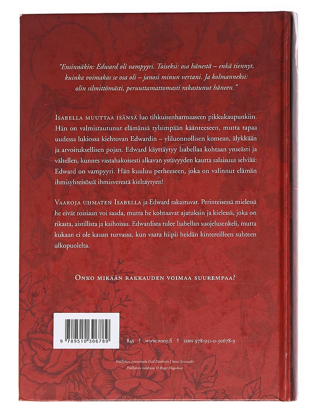 Houkutus - Meyer, Stephenie - Nuorten kirjat - 10105628684 - 1