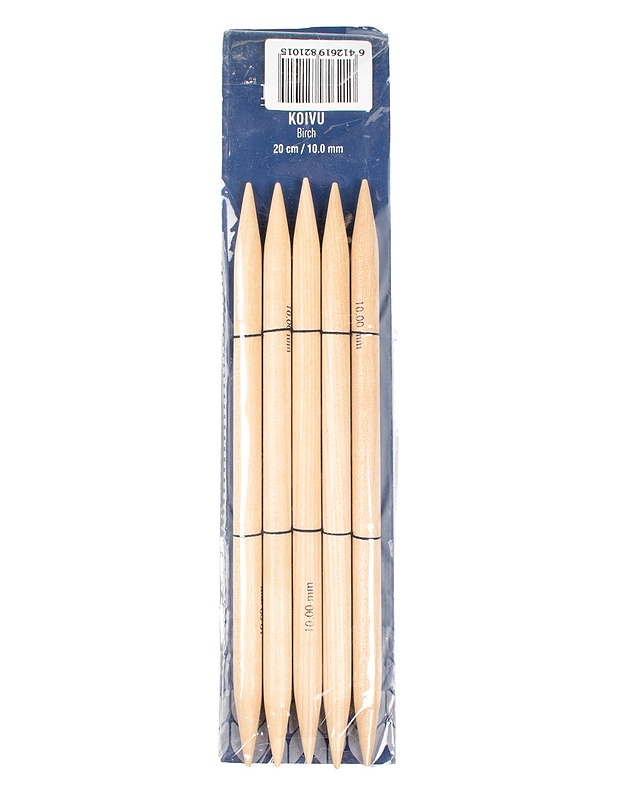 NOVITA sukkapuikot, 4 kpl/pkt, 10 mm , 20 cm - Käsityö - 10105628688 - 0
