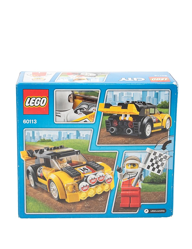 LEGO-ralliauto ja -kuljettaja  -rakennussarja  - Lasten lelut - 10105628831 - 2