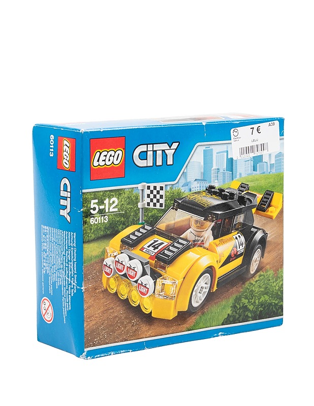LEGO-ralliauto ja -kuljettaja  -rakennussarja  - Lasten lelut - 10105628831 - 0