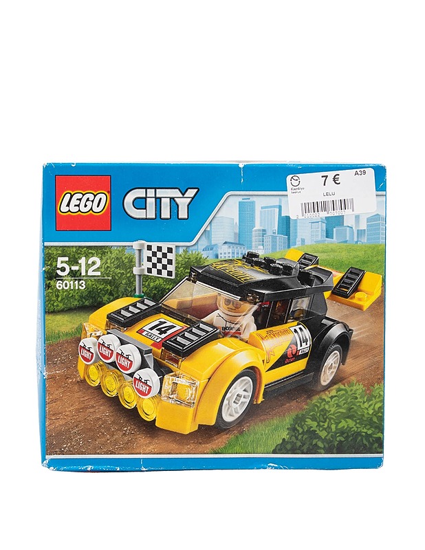 LEGO-ralliauto ja -kuljettaja  -rakennussarja  - Lasten lelut - 10105628831 - 1