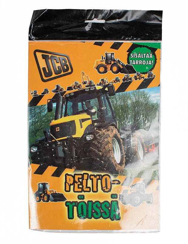 JCB Peltotöissä -tarrapaketti, 16 kpl/pkt - Askartelu - 10105628872 - 0