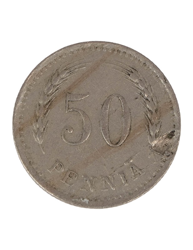 50 pennin kolikko - Muut sisustustavarat - 10105628875 - 0