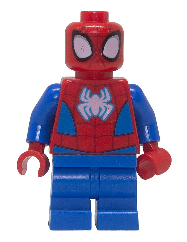 LEGO Marvel Super Heroes: Spider-Man, white logo minifiguuri - Lasten figuurit - 10105628926 - 0