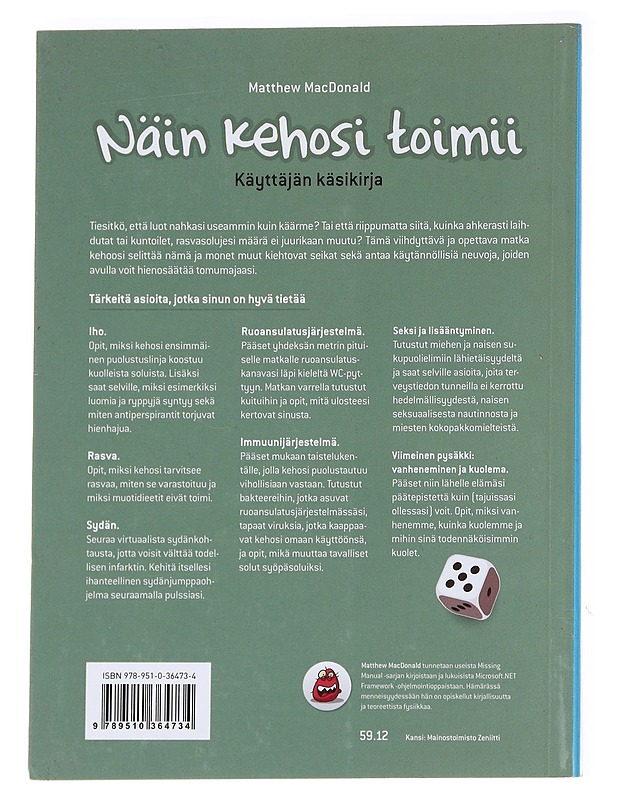 Näin kehosi toimii - MacDonald, Matthew - Kirja lahjaksi - 10105628965 - 1