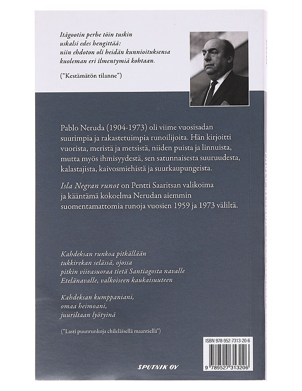 Isla Negran runot - Neruda, Pablo - Runot ja näytelmät - 10105628969 - 1