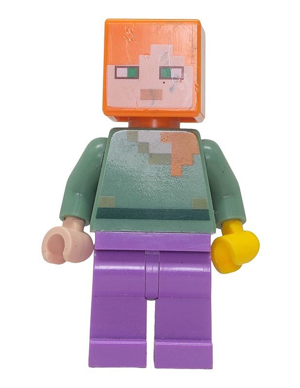 LEGO Minecraft Alex kitbash minifiguuri - Lasten figuurit - 10105628977 - 0