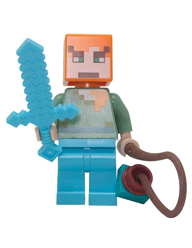 LEGO Minecraft Alex, angry minifiguuri - Lasten figuurit - 10105628981 - 0