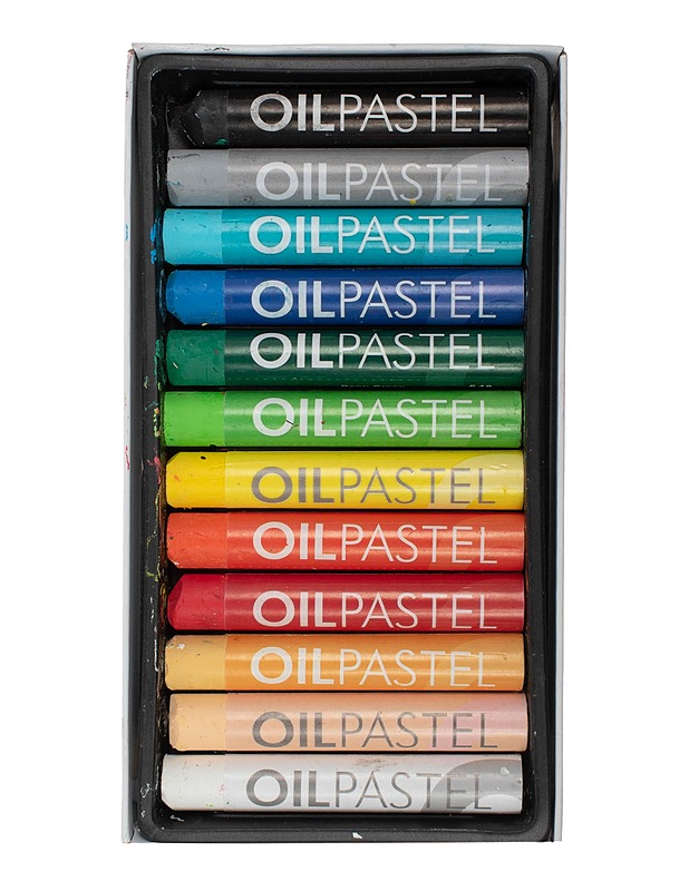 MUNGYO öljypastellit, 12 kpl/pkt - Askartelu - 10105628996 - 1