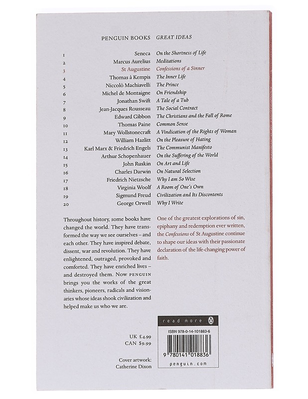 Confessions of a sinner: St. Augustine - Elämäkerrat ja muistelmat - 10105629005 - 1