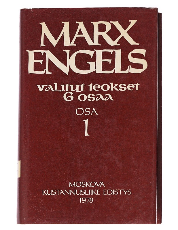 Marx-Engels: Valitut teokset 1-6 - Marx ja  Engels - Tietokirjat ja oppaat - 10105629023 - 0