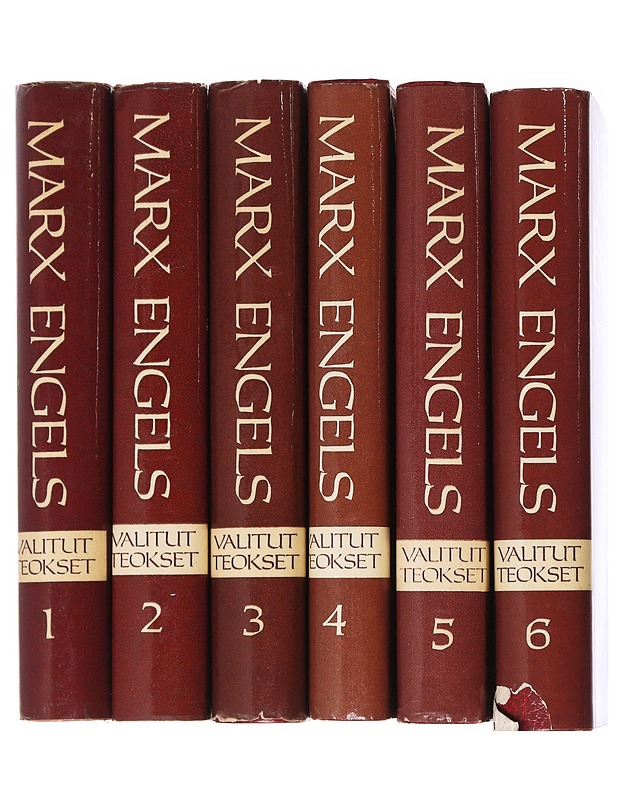 Marx-Engels: Valitut teokset 1-6 - Marx ja  Engels - Tietokirjat ja oppaat - 10105629023 - 2