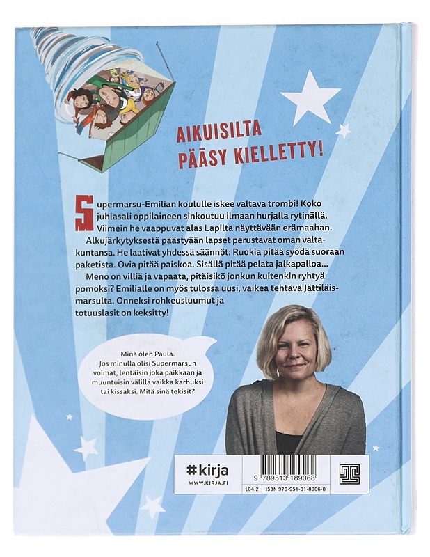 Supermarsu ja lasten valtakunta - Noronen, Paula - Lastenkirjat - 10105629037 - 1