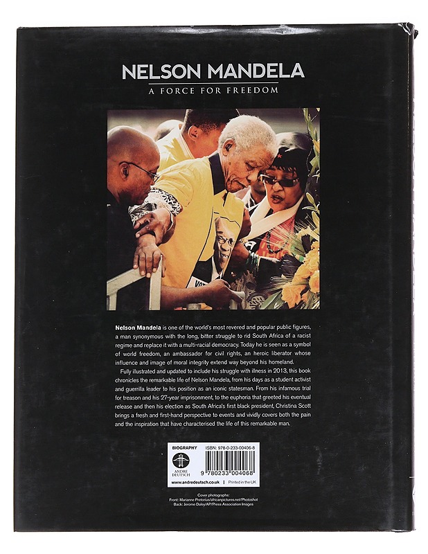 Nelson Mandela : a force for freedom - Christina Scott - Elämäkerrat ja muistelmat - 10105629081 - 1