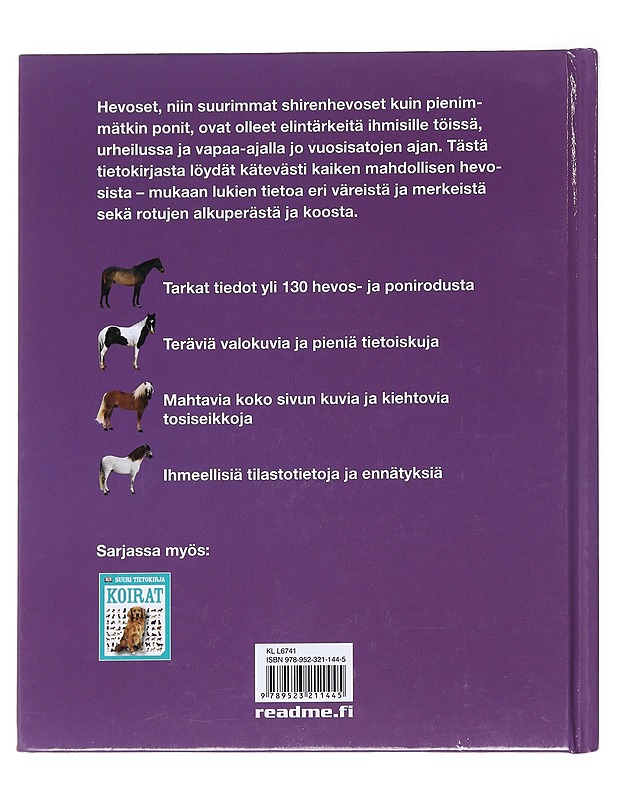 Hevoset / suuri tietokirja - Dennis-Bryan, Kim - Tietokirjat ja oppaat - 10105629082 - 1