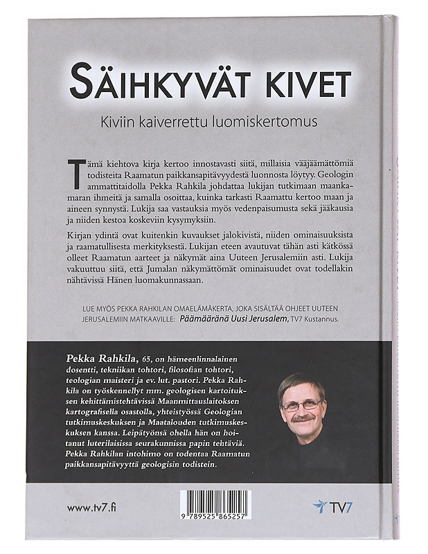 Säihkyvät kivet - Pekka Rahkila - Kirja lahjaksi - 10105629086 - 1