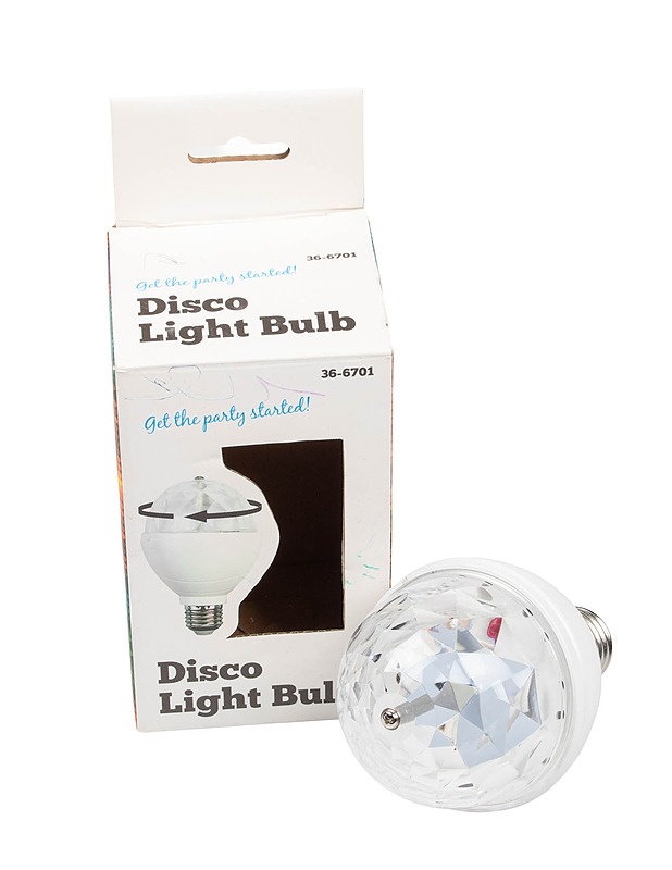 DISCO LIGHT BULB -discolamppu - Muu elektroniikka - 10105629130 - 0