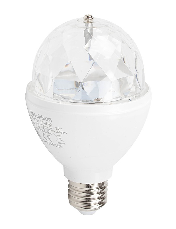 DISCO LIGHT BULB -discolamppu - Muu elektroniikka - 10105629130 - 1