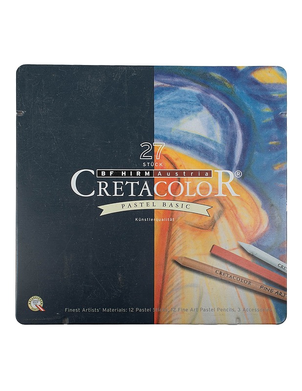 CRETACOLOR pastelliliitu ja -värikynä -setti - Askartelu - 10105629141 - 0