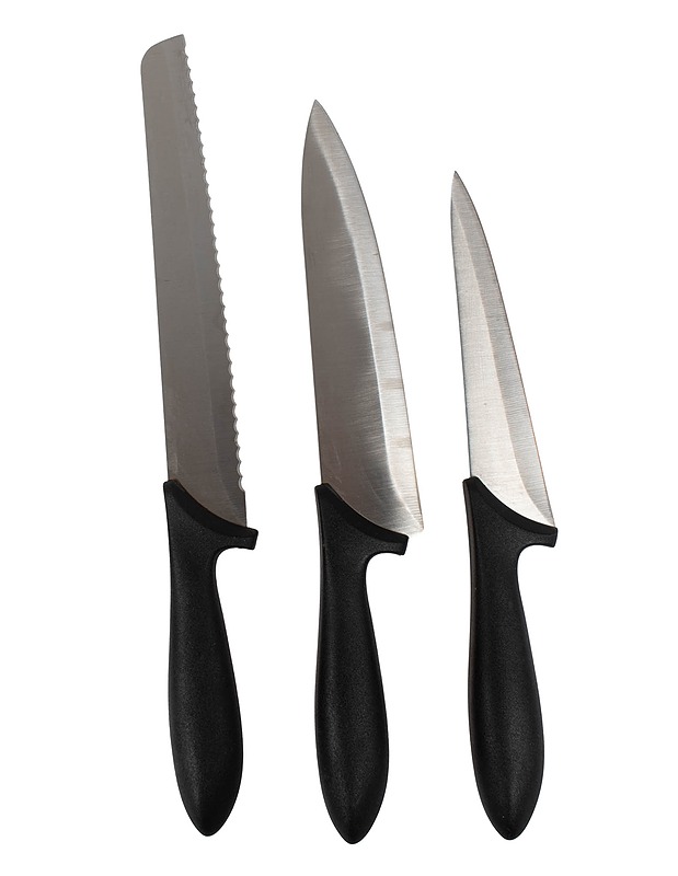 FISKARS keittiöveitsisetti, 3 osaa - Designsuosikit - 10105629200 - 0