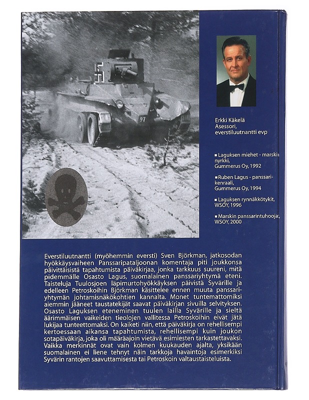 Panssarikomentajan päiväkirja  - Björkman, Sven - Historiakirjat - 10105629215 - 1