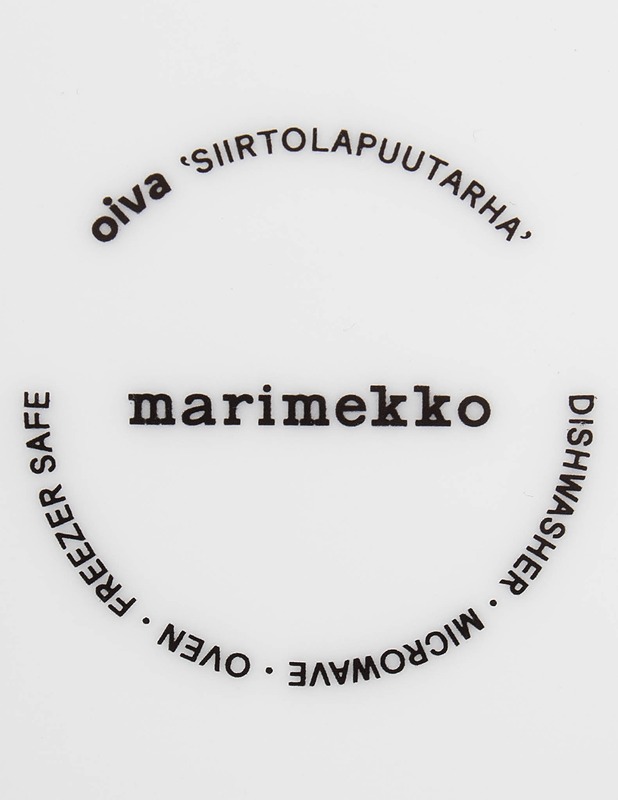 MARIMEKKO Oiva Siirtolapuutarha lautanen - Lautaset ja kulhot - 10105629228 - 2
