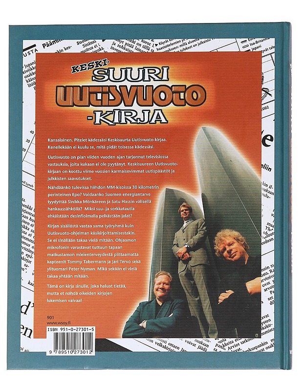 Keskisuuri Uutisvuoto-kirja - Santtu Luoto - Kirja lahjaksi - 10105629238 - 1