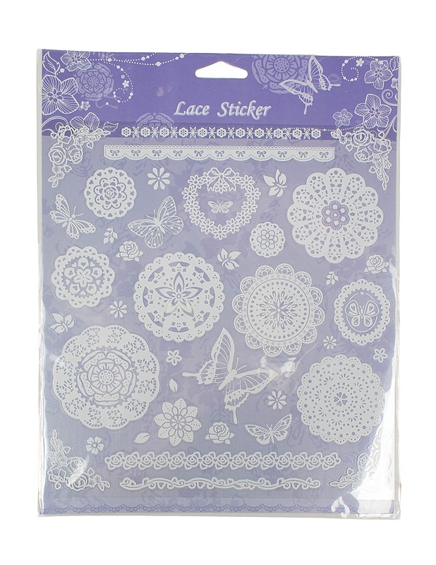 Lace Sticker pitsitarra-arkki - Askartelu - 10105629267 - 0