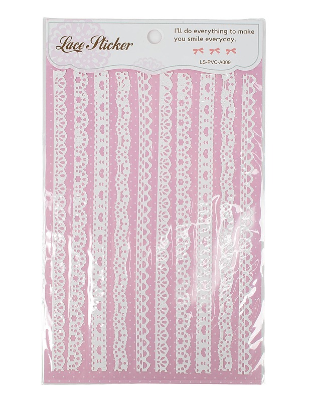LACE STICKER pitsitarra-arkki - Askartelu - 10105629302 - 0