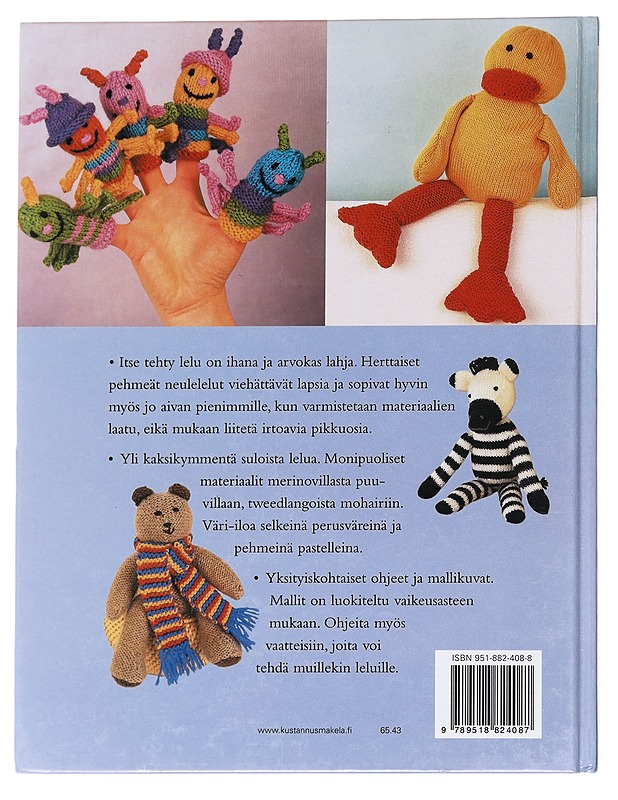 Neulo itse pehmeät lelut - McTague, Fiona - Kirja lahjaksi - 10105629314 - 1