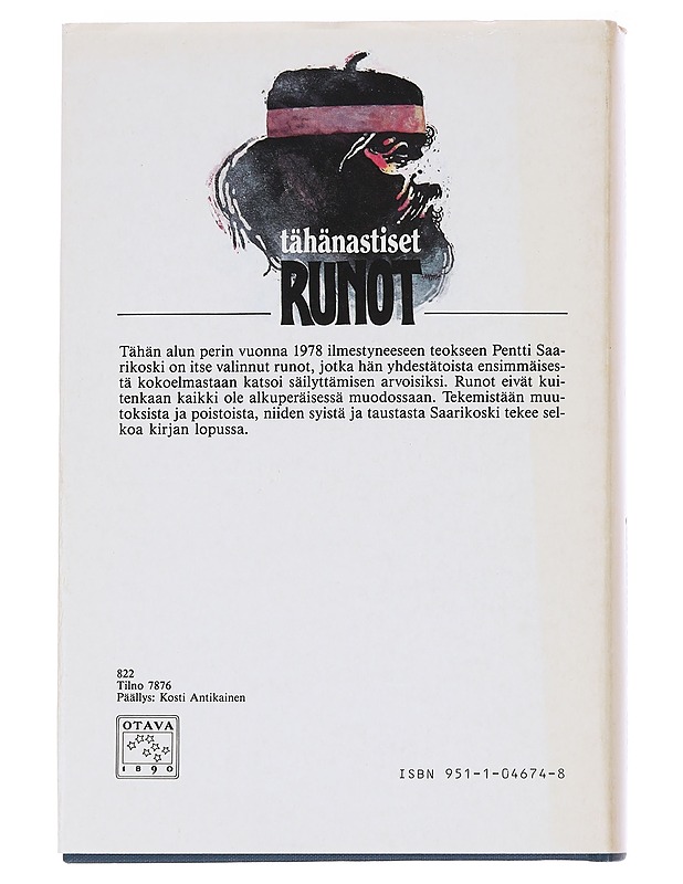 Tähänastiset runot - Pentti Saarikoski - Runot ja näytelmät - 10105629322 - 1