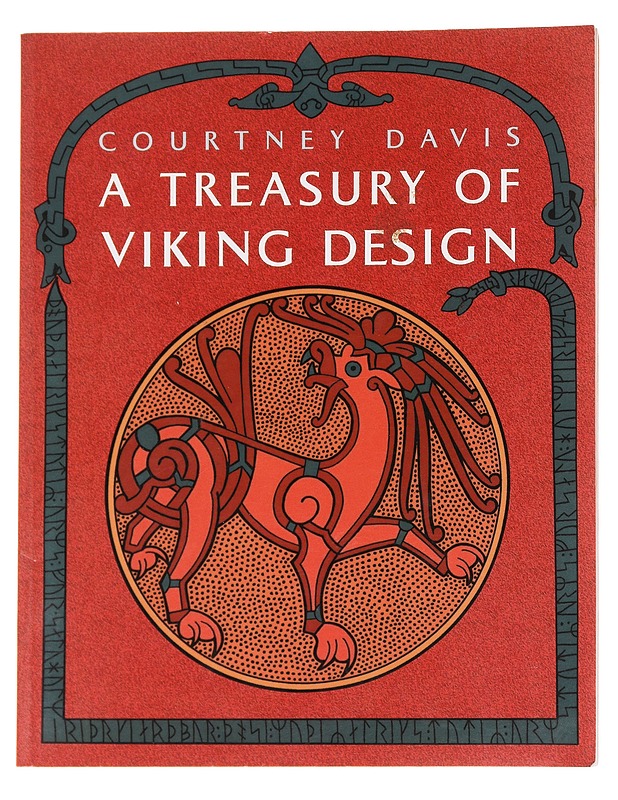 A Treasury Of Viking Design - Courtney Davis - Historiakirjat - 10105629342 - 0