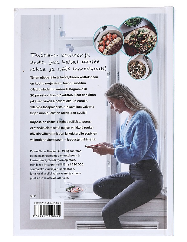 Ruokaa pienellä budjetilla : viikon ateriat alle 25 eurolla - Thorsen, Karen Elene - Ruokakirjat - 10105629358 - 1