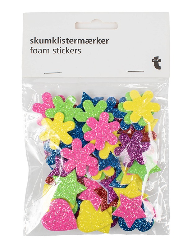 Vaahtomuovi-glittertarrat, 10 g - Askartelu - 10105629413 - 0