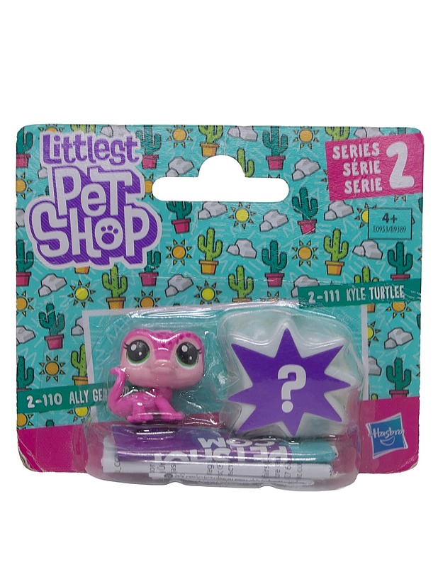 LITTLEST PET SHOP Ally Geckson Gekko, N:o 2-110, yllätyspakkaus - Lasten figuurit - 10105629422 - 0