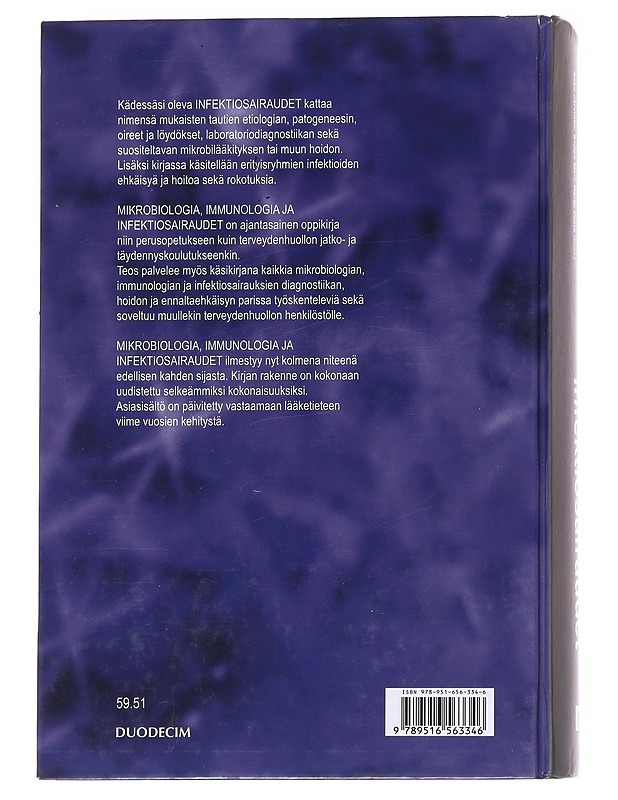 Mikrobiologia, immunologia ja infektiosairaudet. Kirja 3, Infektiosairaudet - Hedman, Klaus - Tietokirjat - 10105629430 - 1