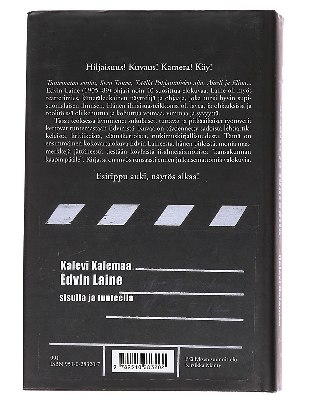 Edvin Laine / sisulla ja tunteella - Kalevi Kalemaa - Elämäkerrat ja muistelmat - 10105629431 - 1