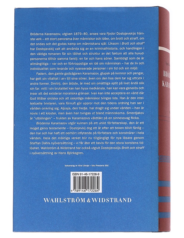 Bröderna Karamazov / roman i fyra delar med en epilog - Dostojevski, F. M. (Fjodor Mihailovitš) - Romaanit ja novellit - 10105629498 - 1