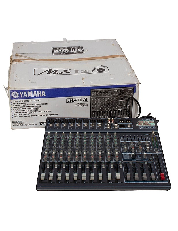 YAMAHA MX12/6 -mikseri  - Audio - 10105629499 - 0