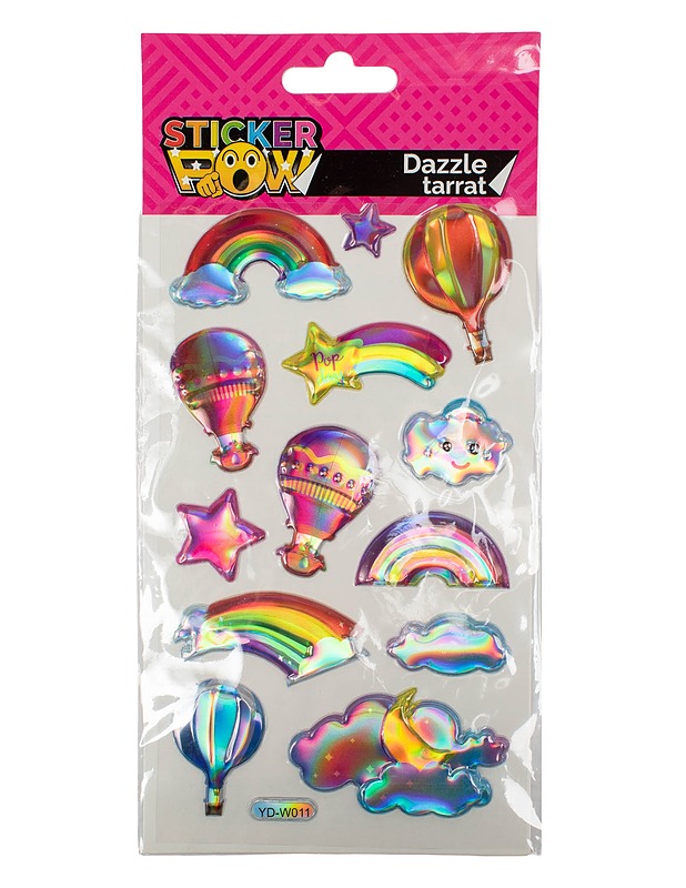 STICKER POW Dazzle tarra-arkki - Askartelu - 10105629501 - 0