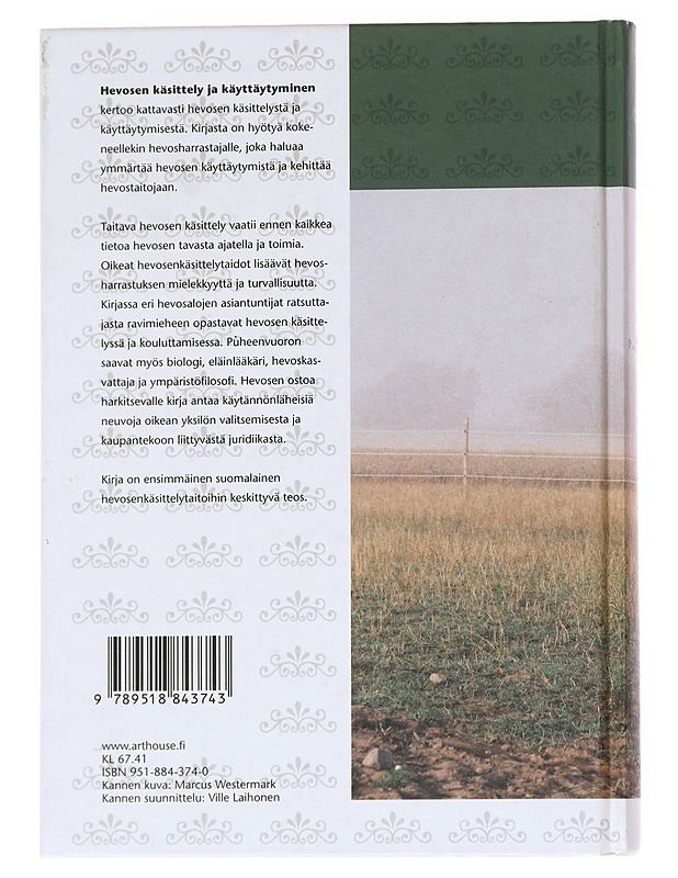 Hevosen käsittely ja käyttäytyminen - Nieminen, V. - Tietokirjat ja oppaat - 10105629504 - 1